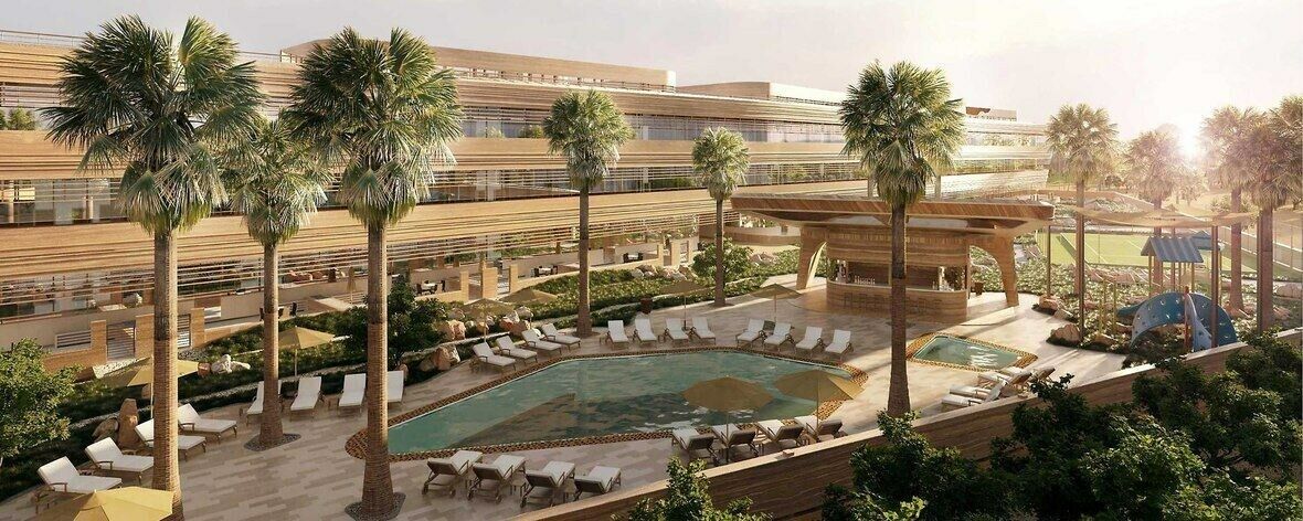 Riyadh Diplomatic Quarter - Marriott Executive Apartments Ngoại thất bức ảnh